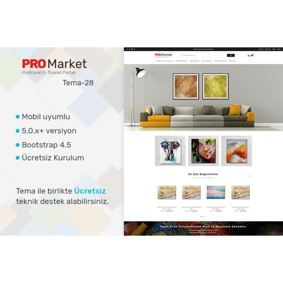 ProTicaret  Tablo-Resim-Canvas Teması 28