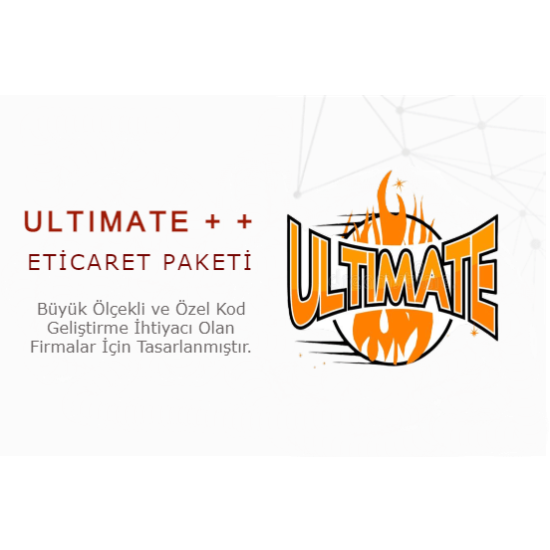 Proticaret Ultimate Plus Plus Özel Kod Geliştirme Destekli E-Ticaret Paketi
