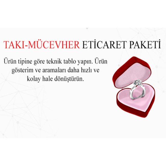 ProTicaret Takı - Mücevher - Saat - Gözlük E-Ticaret Paketi